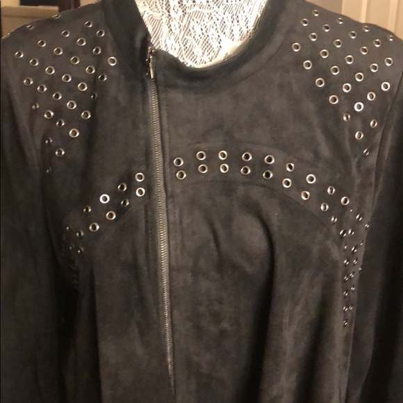 Black with silver eyelet blazer from - Picture 8 of 8